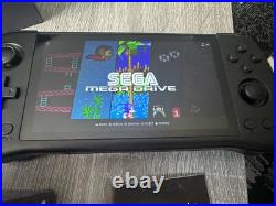 Boxed Powkiddy X55 Retro Gaming Handheld Console Black with games Boxed Powkiddy X55 Retro Gaming Handheld Console Black with games