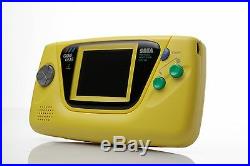 Brand New Sega Game Gear Console HGG-3212 Tested Japan Retro Yellow NIB MINT