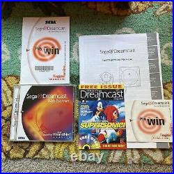 CIB Complete in Original Box Sega Dreamcast White Console Bundle Lot Games Retro