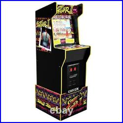 Capcom Legacy Retro Arcade 1UP Cabinet Machine 12 Games In 1 Arcade1UP Riser NEW