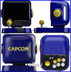 Capcom RETRO STATION Video Game Consoles 10 title games 8 inch Large screen New