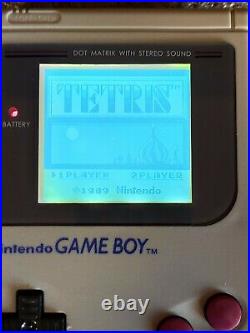 Console Nintendo Game Boy fat originale backlight rétro-éclairée Gameboy