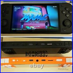 Custom Handheld Game Console, 128GB RGB10 Max, heatsink mod pre-configured unit