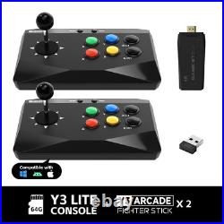 DATA FROG Y3 4K Arcade Game Console with 20,000 Built-In Retro Games & Keyboard