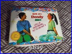 Dendy console Junior II retro games cartridge