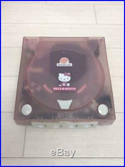 Dreamcast DC HELLO KITTY PINK Game machine only Retro games Rare goods japan