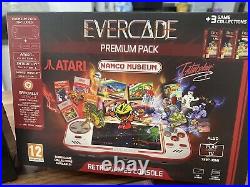 EVERCADE RETRO HANDHELD CONSOLE With All 16 Game Cartridges By Blaze