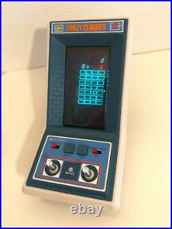 Entex CRAZY CLIMBER retro LSI Game- retro VFD electronic game, working, read