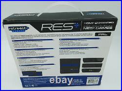 Es-Console Retro-Bit Res Plus Pal HDMI Enhanced Nes Games New