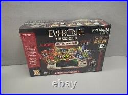 Evercade Handheld Retro 37 Games Console Premium Pack Unique Cartridge System