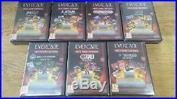 Evercade Retro Games Console Premium Pack + Case + 7 Cartridges New In Box Atari