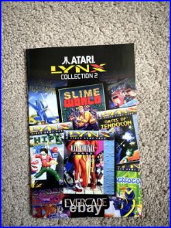 Evercade Retro Games Handled Console & Atari Lynx Collection 2 Great condition