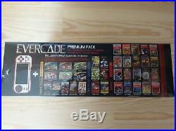 Evercade retro handheld PREMIUM console -New & Sealed (37 games) 3 Cartridges