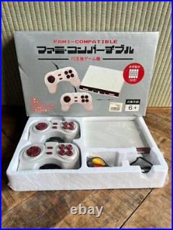 Fami-Compatible Console with 2 Controllers Retro Game System