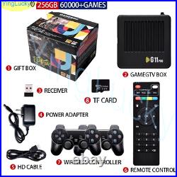 G11 Pro Game Box TV Box Video 256G Built in 60000+ Retro Games 4K HD Game Stick