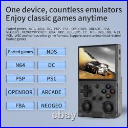 G350 Retro Handheld Game Console, 3.5 Inch IPS Screen Linux System Built-in 64G