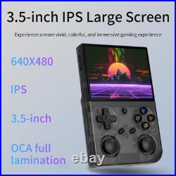 G350 Retro Handheld Game Console, 3.5 Inch IPS Screen Linux System Built-in 64G
