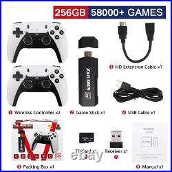 GD10 PRO Video Game Console Stick, 58000 Retro Games, 4K, 256GB, Dual Wireless C