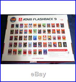 GENUINE Atari Flashback 9 Game Console Retro Wired Joystick Controller 110 Games