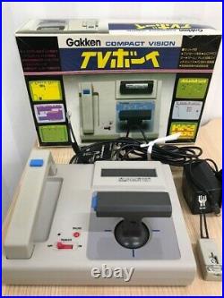 Gakken TV Boy Compact Vision Soft 3-Piece Set Retro Game Console
