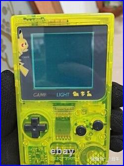 Game Boy Light pokemon pikachu translucent yellow retro future