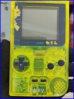 Game Boy Light pokemon pikachu translucent yellow retro future