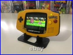 Gameboy Advance with Backlit IPS V2 Screen Mod Pokemon Shell Retro Pixel