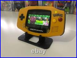 Gameboy Advance with Backlit IPS V2 Screen Mod Pokemon Shell Retro Pixel