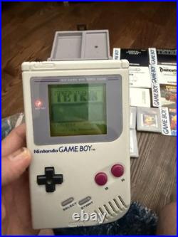 Gameboy Classic Retro Handheld With Games And Carry Case