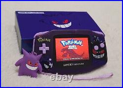 Gengar Pokemon Nintendo Game Boy Advance V3 IPS USB-C Retro Video Games Console