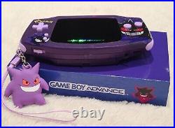 Gengar Pokemon Nintendo Game Boy Advance V3 IPS USB-C Retro Video Games Console