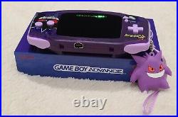 Gengar Pokemon Nintendo Game Boy Advance V3 IPS USB-C Retro Video Games Console