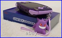 Gengar Pokemon Nintendo Game Boy Advance V3 IPS USB-C Retro Video Games Console