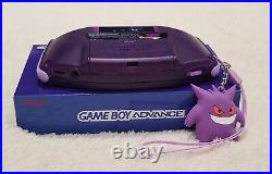 Gengar Pokemon Nintendo Game Boy Advance V3 IPS USB-C Retro Video Games Console