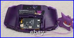 Gengar Pokemon Nintendo Game Boy Advance V3 IPS USB-C Retro Video Games Console