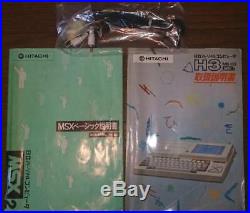 HITACHI MB-H3 MSX2 retro vintage rare game Used from japan F/S