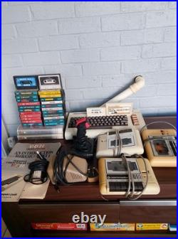 HUGE Commodore Vic 20 Console System & 34 Games Bundle Rare Retro Gaming