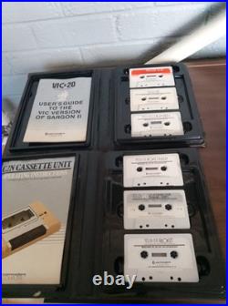 HUGE Commodore Vic 20 Console System & 34 Games Bundle Rare Retro Gaming