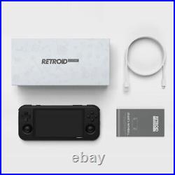 Handheld Retro Game Consoles 4000mAh for Retroid Pocket 3 PS2 (2G+32G Black)