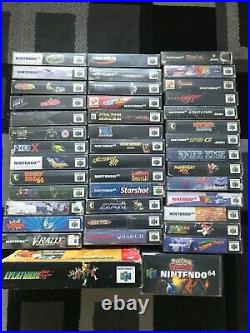 Huge Boxed Nintendo 64 Games collection. 42 boxed games. Very Rare Retro Gaming