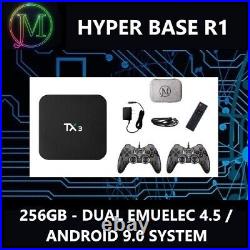 Hyper Base R1 (256gb) Retro Games Console Smart Tv Box Super X Arcade Pro