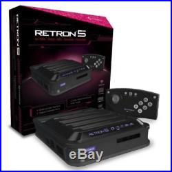 Hyperkin RetroN 5 Retro Video Gaming System Console Black Newest Edition