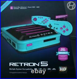 Hyperkin Retron 5 Konsole Special Edition X 2 Gamepad´s Nes Famicom Sega Retro
