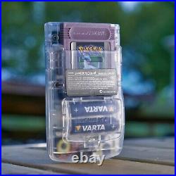 IPS V2 Custom Nintendo Game Boy Color LIGHT Clear Retro Edition + FREE Game