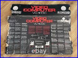 Interton Electronics Video Computer VC4000 TV Console Bundle 13x Games Retro