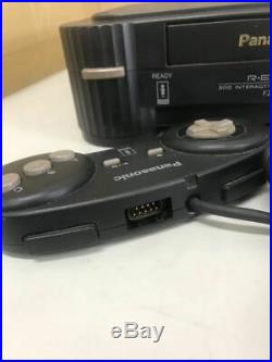 Junk 3DO REAL FZ-1 Console Panasonic game console controller Vintage retro black