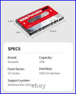 KINHANK Super Console 2T Portable Retro Game HDD With 120000+ Games KINHANK Super Console 2T Portable Retro Game HDD With 120000+ Games