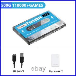 Kinhank Super Console X Batocera 33 HDD 2TB 500GB 110,000+ Retro Games for MAME