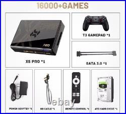 Kinhank Super Console X5 PRO 4TB Retro Game Console with 16000 Games PS2/Wii/SS/