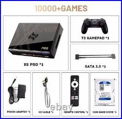 Kinhank Super Console X5 PRO Retro Gaming Console 4TB, 10000 Games PS2/Wii/DC/N